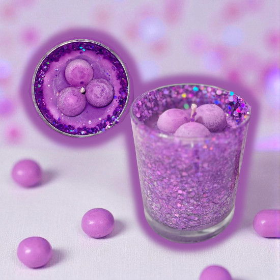 Dessert Candle - Grape Bubblegum Dessert Candle - Grape Bubblegum