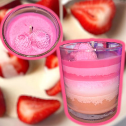 Dessert Candle - Strawberry Shortcake