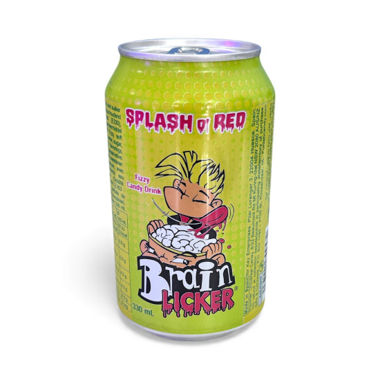 Splash of Red Fizzy Candy Drink