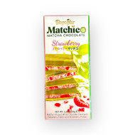 Strawberry Filled Matcha Chocolate