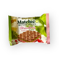 Strawberry Matcha Wafer