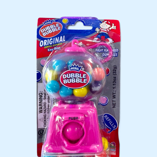 Bubblegum Dispenser Key Chain