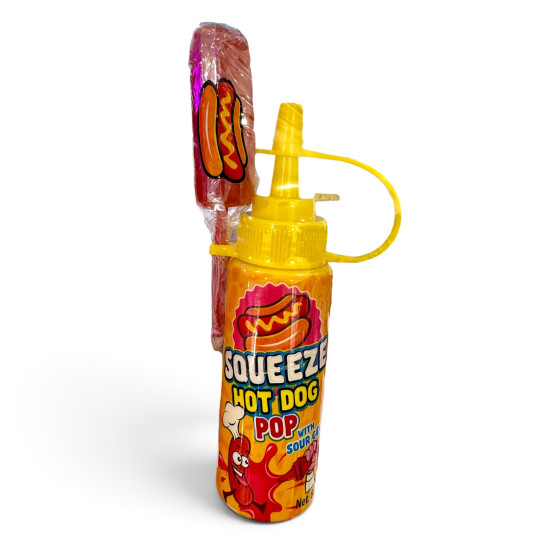 Hotdog Pop With Sour Gel